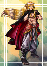 DnD Wood Elf Monk (commission) 2021