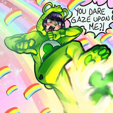 Scaramouche Lucky Carebear (Genshin Impact) 2023