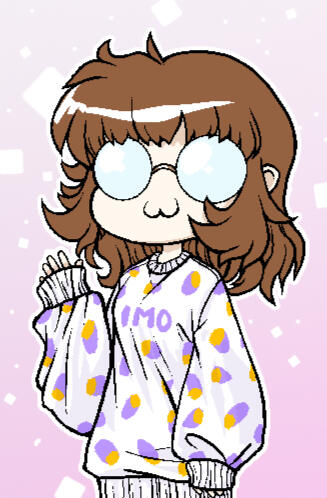 I needed an image so here is a chibi of an OC lmao